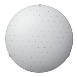 Плафониера Тринити, бял гланц, LED, 12W, 4000K