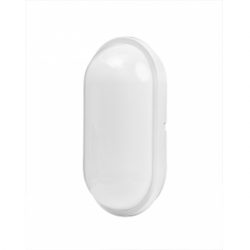 LED водоустойчива плафониера 24W, елипса, IP54, 4200K