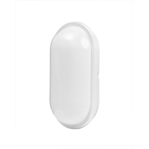 LED водоустойчива плафониера 24W, елипса, IP54, 4200K