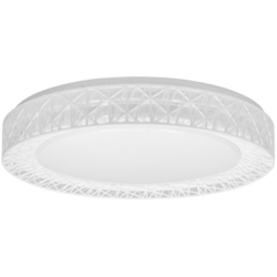 LED плафониера 24W с декоративен ринг, 4200K, IP20