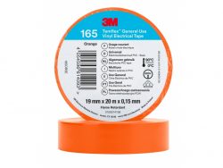 Изолирбанд 3M Temflex 165, 20m/19mm, оранжев