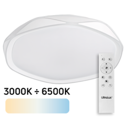 LED димираща плафониера бяла 72W, 3000-6500K, IP20